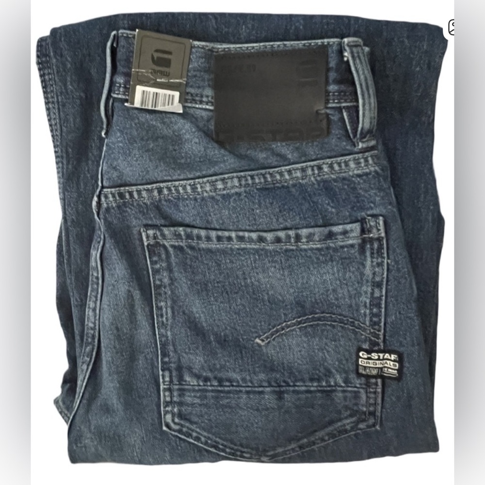 G-Star Women’s Jeans Original Raw Denim Medium Blue Engineered Size 26/32 NWT - Picture 5 of 8